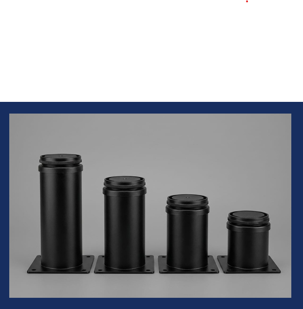 KC SELECT PIED REGLABLE ROND BLACK 